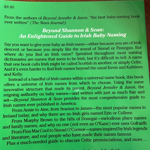 Beyond Shannon and Sean, guide to Irish baby names - Picture 3 of 6